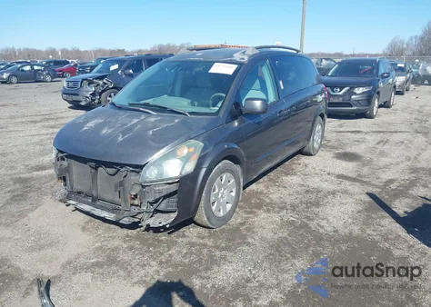 2005 Nissan Quest 3.5 z USA, uszkodzony, nr VIN 5N1BV28U75N134071